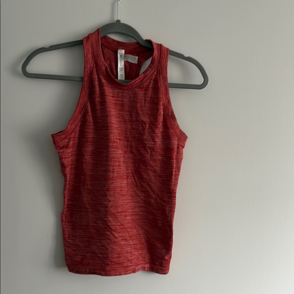 Red Sleeveless Women's Top